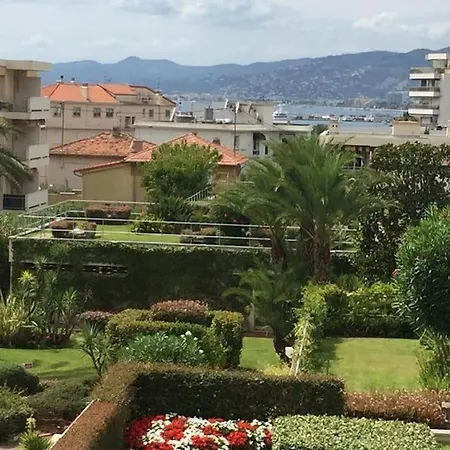 Croisette And Beaches. View On Gardens And Sea. Cannes